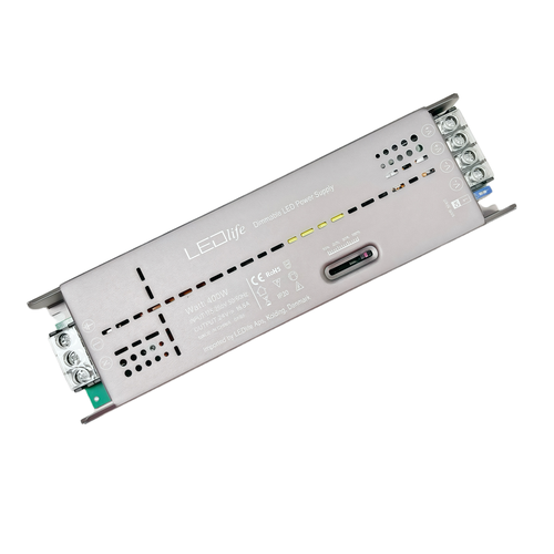 400W / 24V DC Schiebe-dimmbares Netzteil - 16,6A
