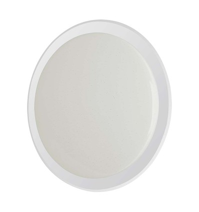 60W LED Designer Deckenleuchte mit Sternenhimmel - 6000lm, dimmbar, CCT, inkl. Fernbedienung, Ø56,5cm
