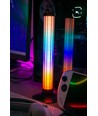 2er-Set RGBIC Tischlampen - 33 cm, 360° Lichteffekt