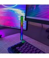 RGBIC Musik-Sync-Schreibtischlampe - 18 cm, eingeb. Akku, Bluetooth