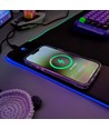 RGB Mauspad - 80x30cm, kabelloses Laden für Mobiltelefone