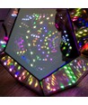 Infinity mirror light - RGBW, 9W, USB, Fernbedienung