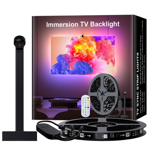 5m TV LED-Streifen mit TV-Kamera - für 70-80" TV, 18W, 30 LED/m