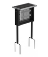 Solarmückenlampe - Schwarz, IP65, 10W, deckt bis zu 60m2 ab
