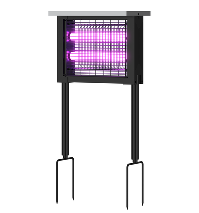 Solarmückenlampe - Schwarz, IP65, 10W, deckt bis zu 60m2 ab