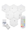 10er Set RGBIC Hexagon Wandleuchten