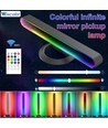2 Stück RGBIC Infinite Ambient Light Bar - 28cm, Bluetooth, 5W