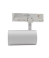 28W 3-Phasen RA90 CCT verstellbarer Schienenstrahler - 110lm/w, Weiß, einstellbare CCT + Helligkeit, 3200lm, flimmerfrei