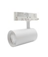 28W 3-Phasen RA90 CCT verstellbarer Schienenstrahler - 110lm/w, Weiß, einstellbare CCT + Helligkeit, 3200lm, flimmerfrei