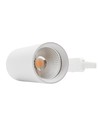 28W 3-Phasen RA90 CCT verstellbarer Schienenstrahler - 110lm/w, Weiß, einstellbare CCT + Helligkeit, 3200lm, flimmerfrei