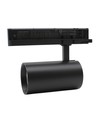 29W 3-Phasen dimmbarer RA90 Schienenstrahler - 140 lm/W, 38 Grad, Schwarz