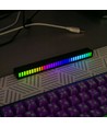 RGBIC Musik-Sync-Schreibtischlampe - 18 cm, eingeb. Akku, Bluetooth
