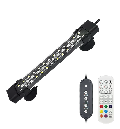20 cm Aquariumleuchte - 8W LED, RGB+NW, IP68