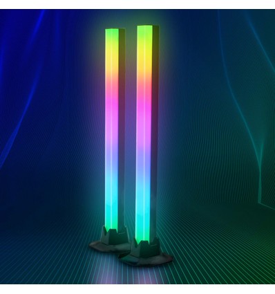 2 Stück RGBIC Ambient Light Bar - 42cm, Bluetooth