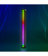 RGBIC Musik-Sync-Schreibtischlampe - 18 cm, eingeb. Akku, Bluetooth