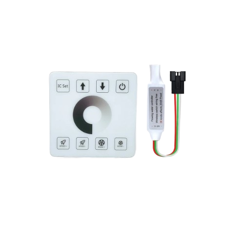 Controller + Touch-Fernbedienung für SPI-Lauflicht-Controller - Touch, 2,4 GHz
