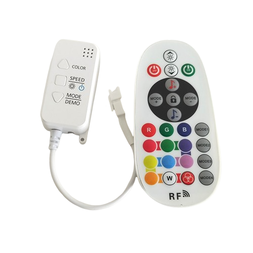 RGBIC Controller mit Fernbedienung - Infrarot, 12V (144W), 24V (288W)
