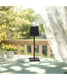 Wiederaufladbare LED-Tischlampe - Schwarz, Touch-dimmbar, IP54