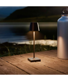 Wiederaufladbare LED-Tischlampe - Schwarz, Touch-dimmbar, IP54