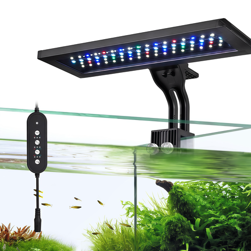 30 cm Aquariumlampe - 18W LED, RGBW, Timer