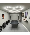 168W RA95 Hexagon LED 5 Felder Komplettset - Inkl. Stromanschluss