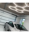 168W RA95 Hexagon LED 5 Felder Komplettset - Inkl. Stromanschluss