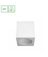 Chloe Aufbau 7W - CCT, 230V, 45°, IP20, UGR19, Ø90x100mm, weiß, quadratisch