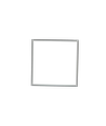60x60 LED-Panel, 40W - 120lm/W, IP65, weißer Rahmen