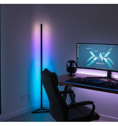 RGBIC+WW Ecklampe - 140cm, Bluetooth