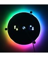 17cm / 18W RGBIC+CCT LED-Einsatz mit Linsen - Ersatz für G24, Ringlampen und Kompaktleuchtstofflampen