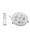 17cm / 18W RGBIC+CCT LED-Einsatz mit Linsen - Ersatz für G24, Ringlampen und Kompaktleuchtstofflampen