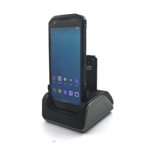 Ladegerät für 1D+2D Handscanner, Android 13 - PDA mit Barcode-Scanner und QR