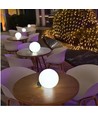 Ø20 cm RGB LED Kugel - Wiederaufladbar, mit Fernbedienung, IP66