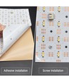 25x25 cm 15W faltbares CCT LED-Panel RA95 - 24V DC, IP20