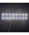 25x25 cm 15W faltbares CCT LED-Panel RA95 - 24V DC, IP20