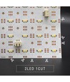 25x25 cm 15W faltbares CCT LED-Panel RA95 - 24V DC, IP20