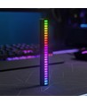 RGBIC Musik-Sync-Schreibtischlampe - 18 cm, eingeb. Akku, Bluetooth