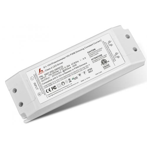 40W / 800mA 1-10V dimmbarer Treiber für LED-Panel - 30-50V, mit 1-10V Signalschnittstelle