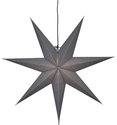 Outlet: EGLO OZEN Papier-Weihnachtsstern - grau