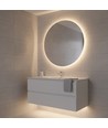 5m 230V wasserdichter Slim COB Strip - Klebeband rückseitig, 9W/m, IP67, 296 LED/m, bis 50m