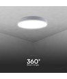 60W Designer LED Deckenleuchte mit Fernbedienung - Ø49,5cm, dimmbar, 4000K, weiße Abdeckung