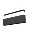 Grid S Leuchte 12W - Aufbaumontage, CCT, 230V, 40°, IP20, 222x26x60mm, schwarz, Spectrum