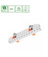 12W GRID S Deckenleuchte - 1200lm, CCT, weißer Rand
