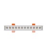 12W GRID S Deckenleuchte - 1200lm, CCT, weißer Rand