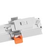 12W GRID S Deckenleuchte - 1200lm, CCT, weißer Rand