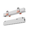12W GRID S Deckenleuchte - 1200lm, CCT, weißer Rand