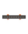 12W GRID S Einbaustrahler - 1200lm, 40 Grad, CCT, weißer Rand