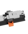 12W GRID S Einbaustrahler - 1200lm, 40 Grad, CCT, weißer Rand