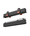 12W GRID S Einbaustrahler - 1200lm, 40 Grad, CCT, weißer Rand