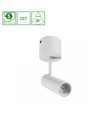 S Spot Lampe 6W - Aufbaumontage, CCT, 230V, 30°, IP20, 35x122x184mm, weiß, Spectrum